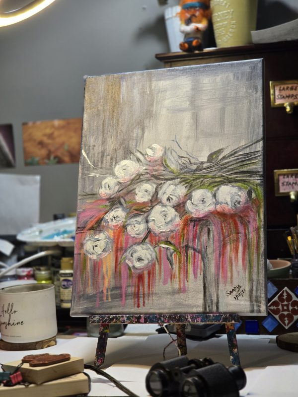 Life without Color: Acrylic on Canvas - Image 2